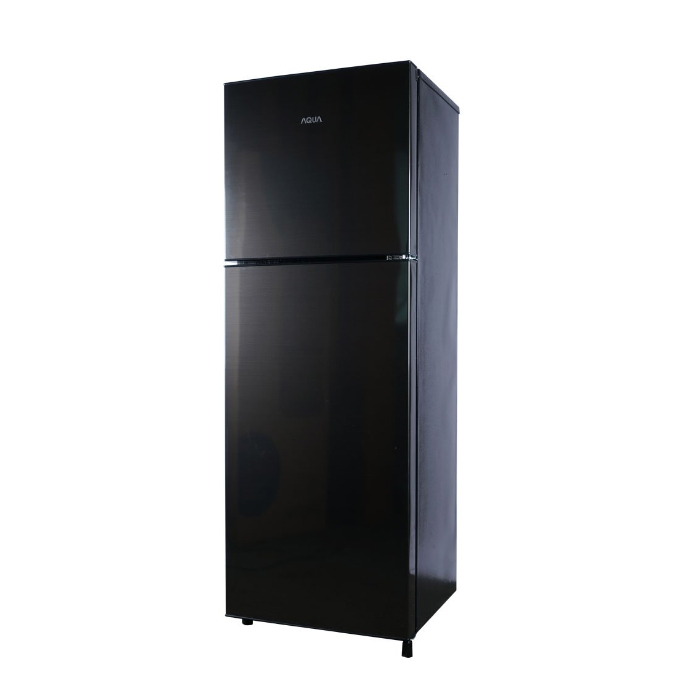 Aqua Kulkas Two Doors 220 Liter - AQR-D270DG | AQR-D270 (DG) Dark Grey